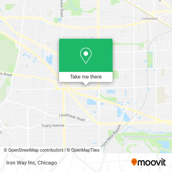 Iron Way Inc map
