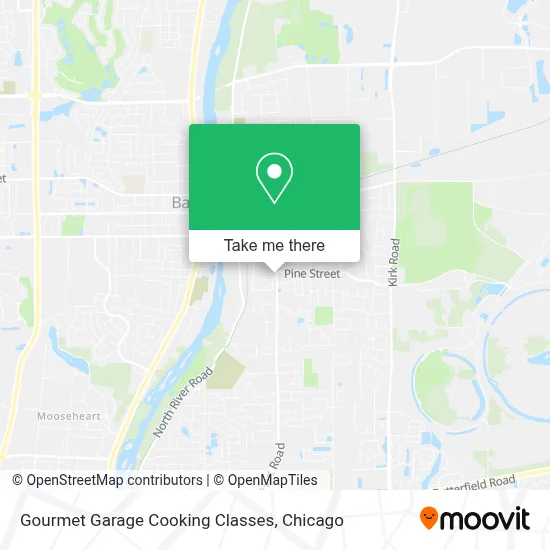 Gourmet Garage Cooking Classes map