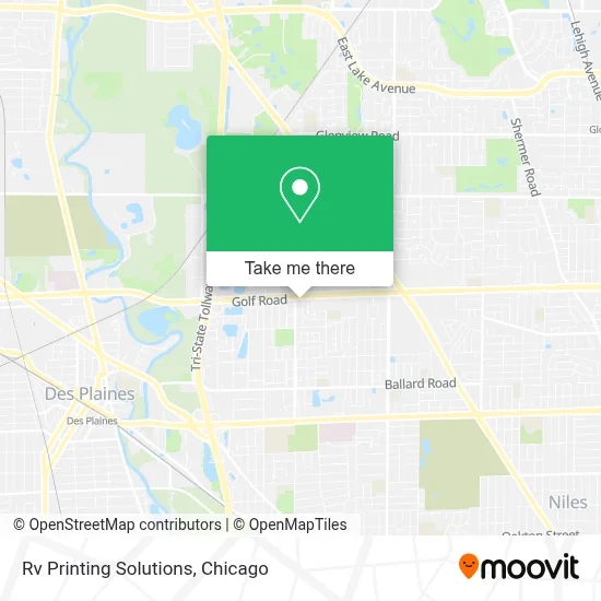 Rv Printing Solutions map