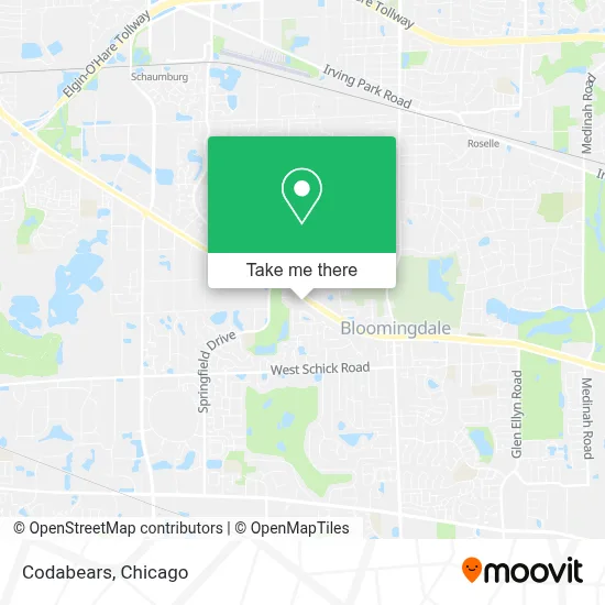 Codabears map