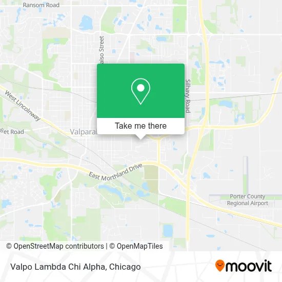 Valpo Lambda Chi Alpha map