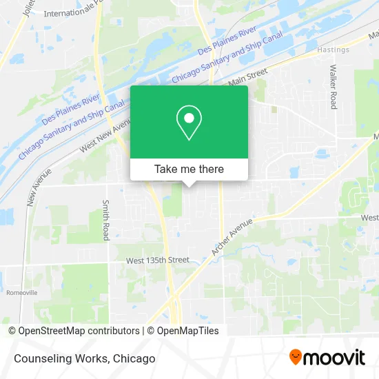 Counseling Works map