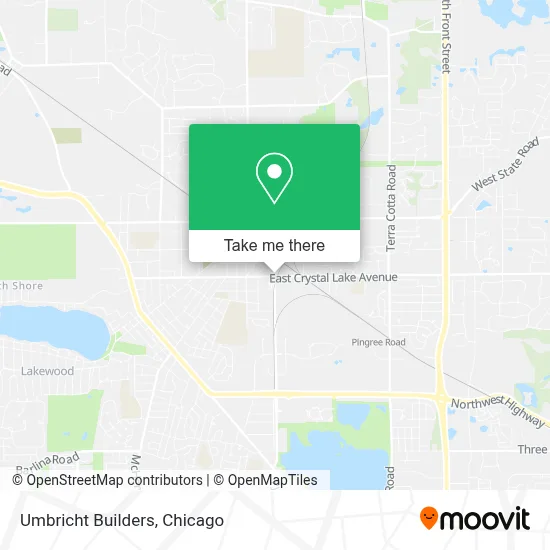 Umbricht Builders map
