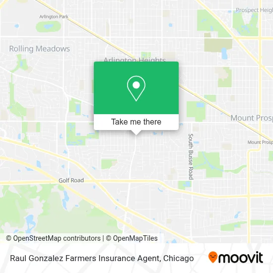 Raul Gonzalez Farmers Insurance Agent map