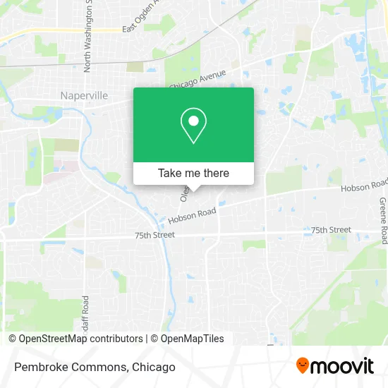 Pembroke Commons map