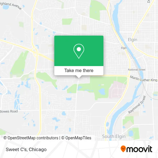 Sweet C's map