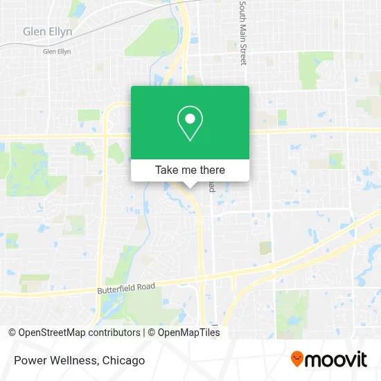Power Wellness map