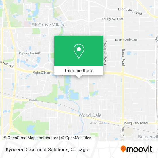 Kyocera Document Solutions map