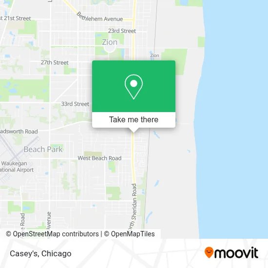 Casey's map