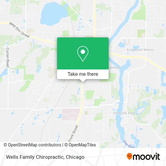 Wells Family Chiropractic map