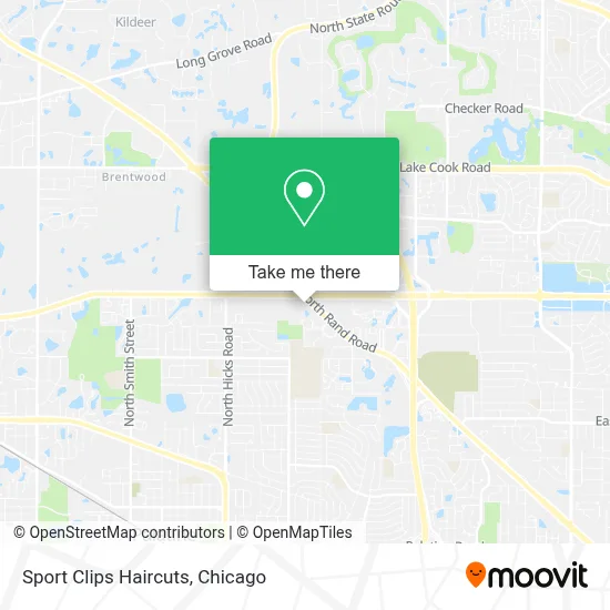 Sport Clips Haircuts map