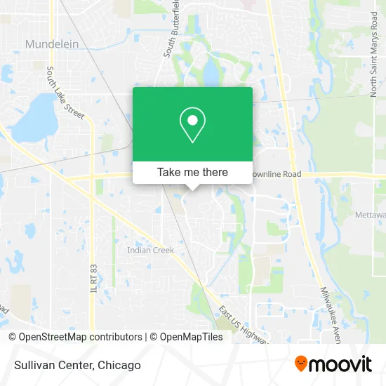 Sullivan Center map