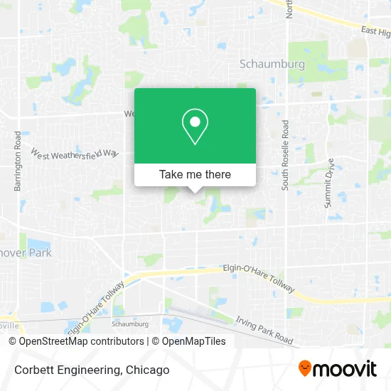 Corbett Engineering map