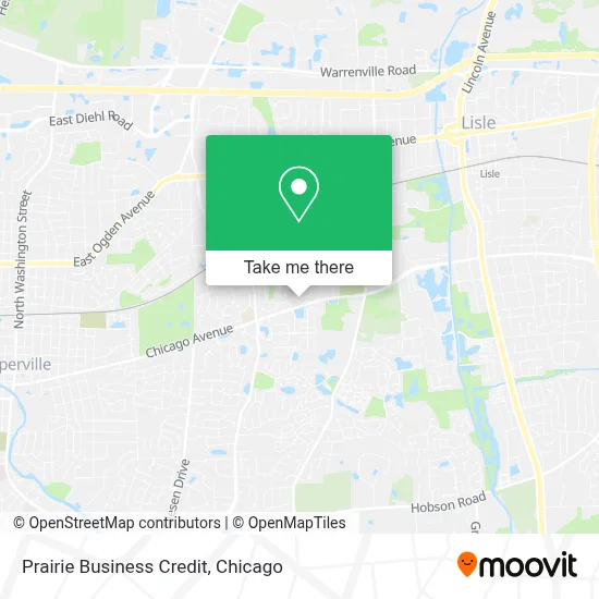Prairie Business Credit map