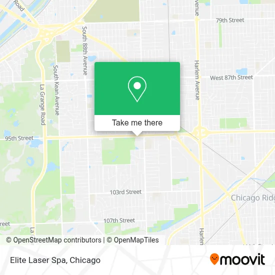 Elite Laser Spa map