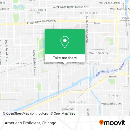 American Proficient map