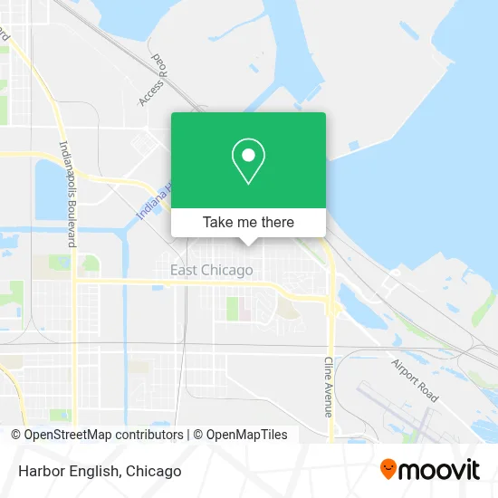 Harbor English map