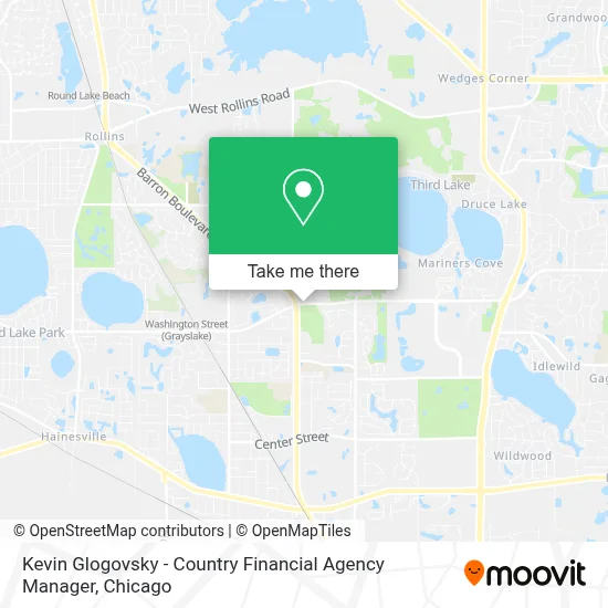 Kevin Glogovsky - Country Financial Agency Manager map