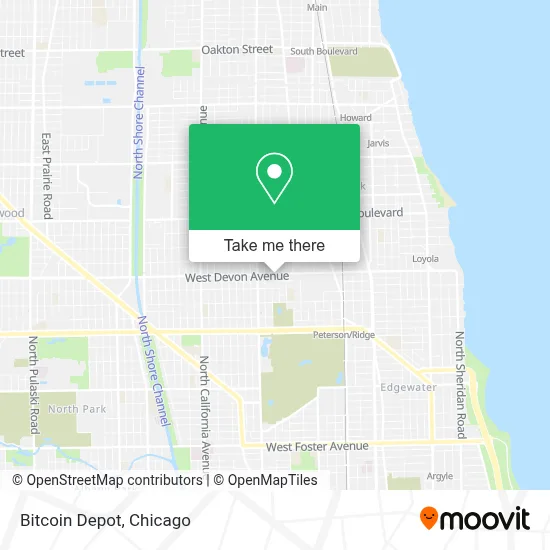 Bitcoin Depot map