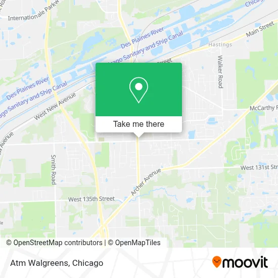 Atm Walgreens map