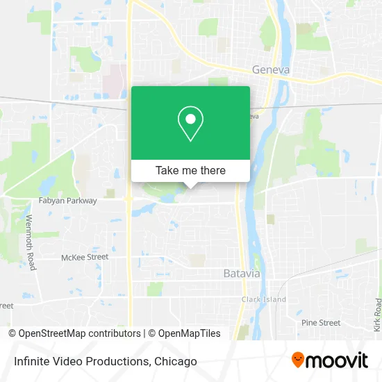 Infinite Video Productions map