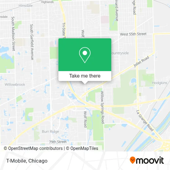 T-Mobile map