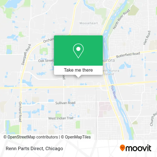 Renn Parts Direct map