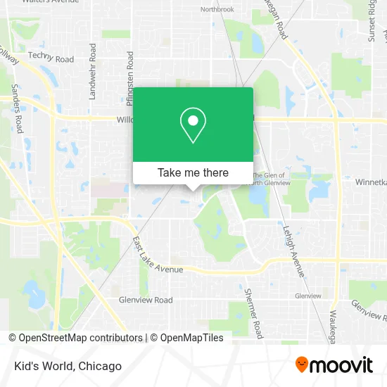 Kid's World map