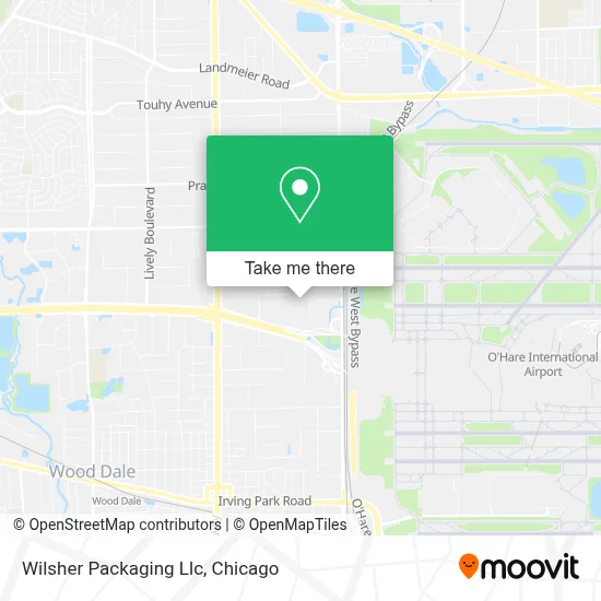 Wilsher Packaging Llc map