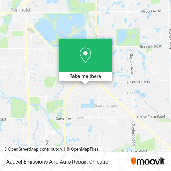 Aaccel Emissions And Auto Repair map