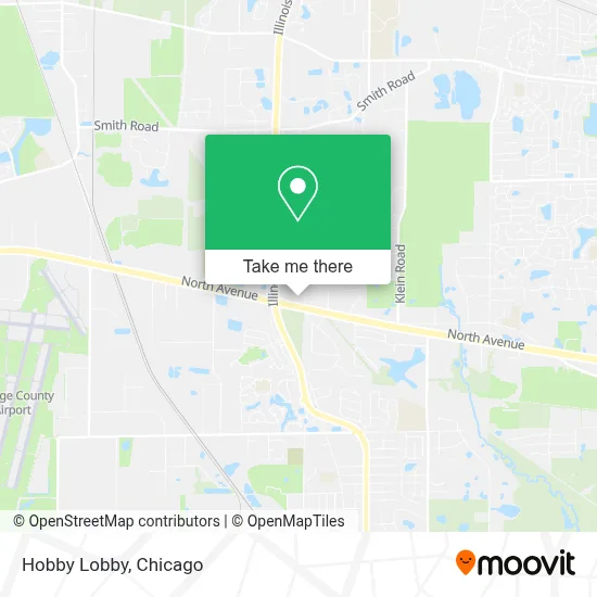 Hobby Lobby map