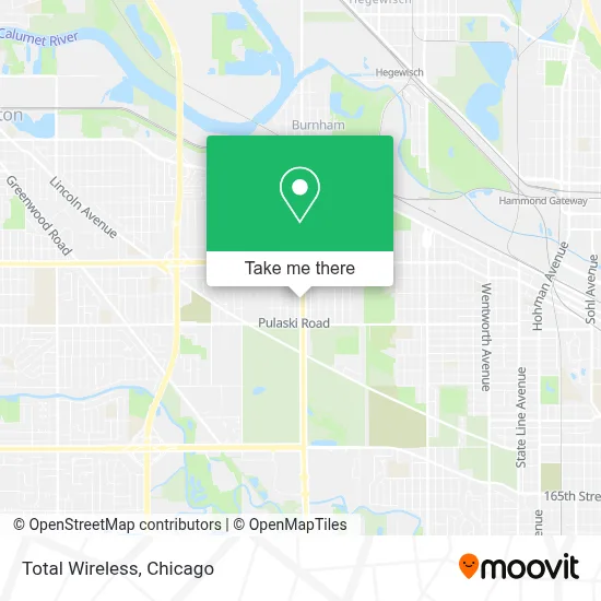 Total Wireless map