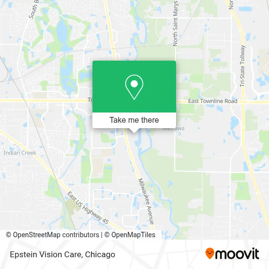 Epstein Vision Care map