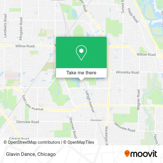 Glavin Dance map