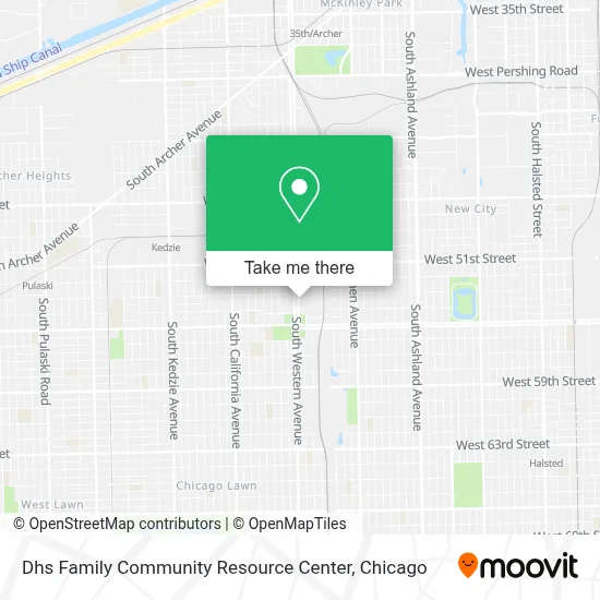 Dhs Family Community Resource Center map