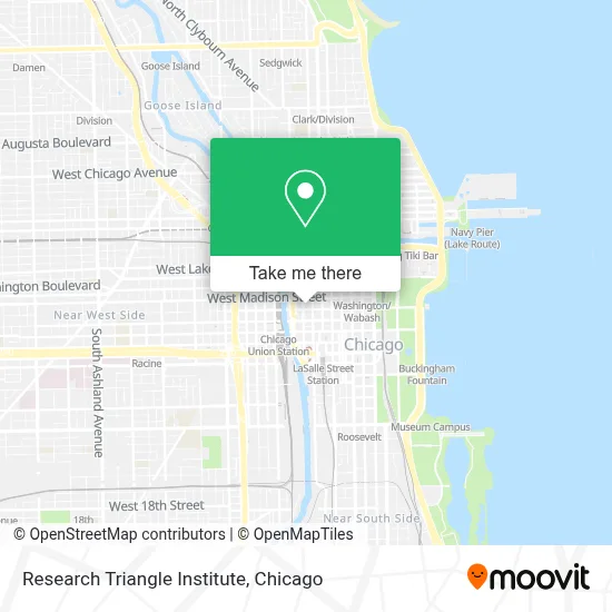 Research Triangle Institute map