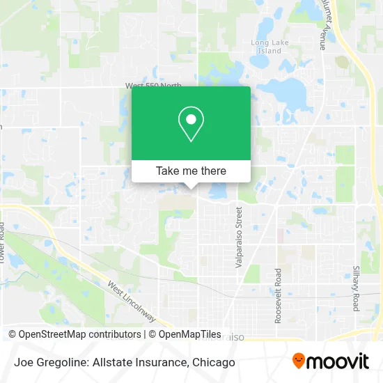 Joe Gregoline: Allstate Insurance map