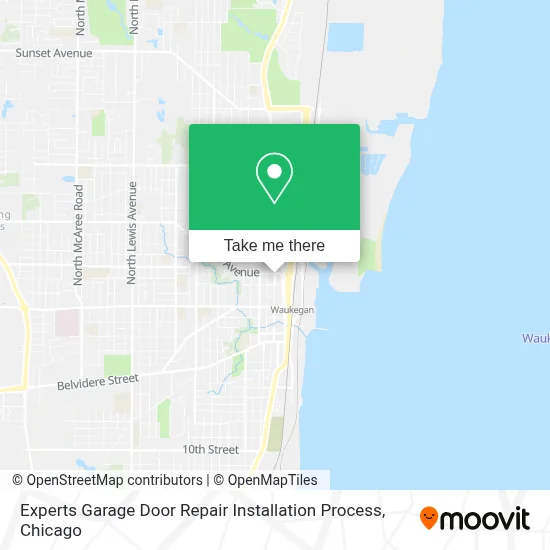 Experts Garage Door Repair Installation Process map