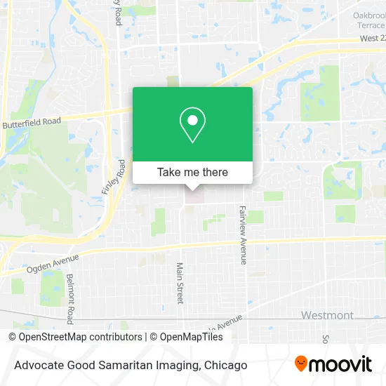 Advocate Good Samaritan Imaging map