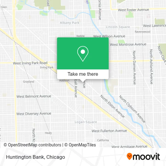Huntington Bank map