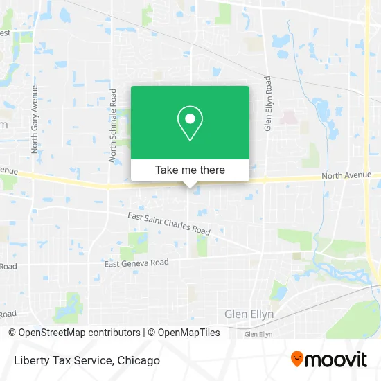 Liberty Tax Service map