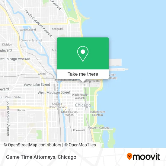 Game Time Attorneys map