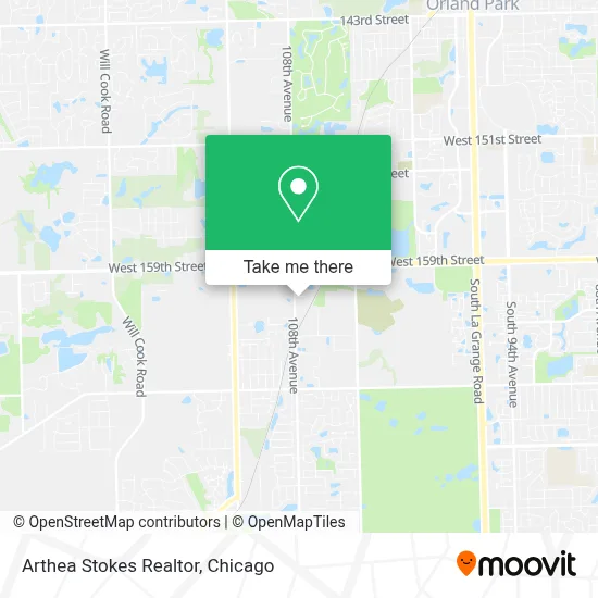 Arthea Stokes Realtor map