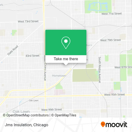 Jms Insulation map