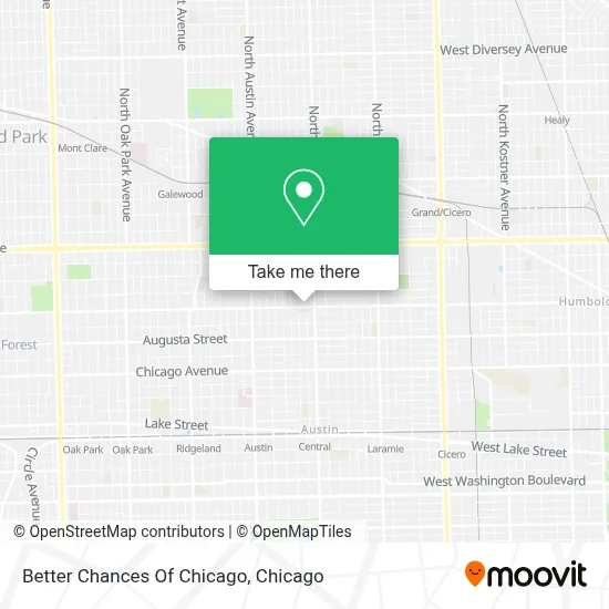 Better Chances Of Chicago map