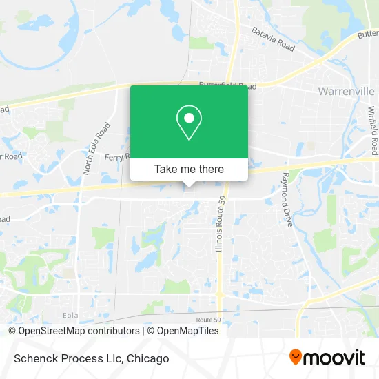 Schenck Process Llc map