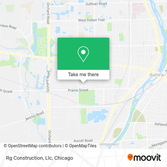 Rg Construction, Llc map