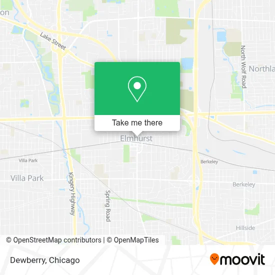 Dewberry map