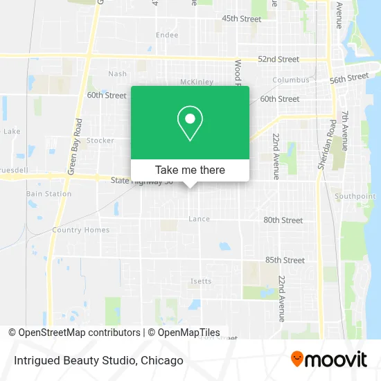 Intrigued Beauty Studio map