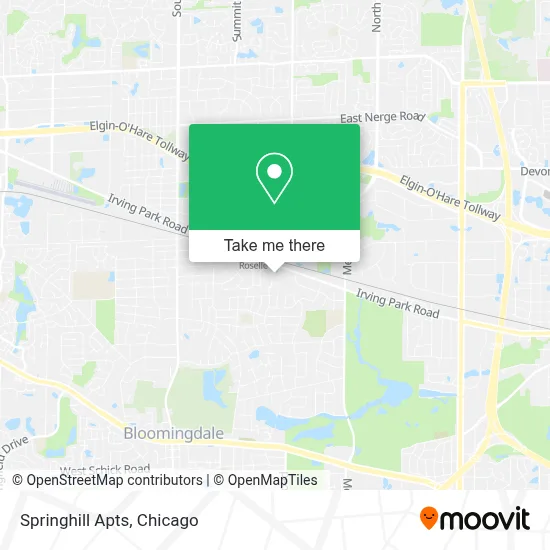Springhill Apts map